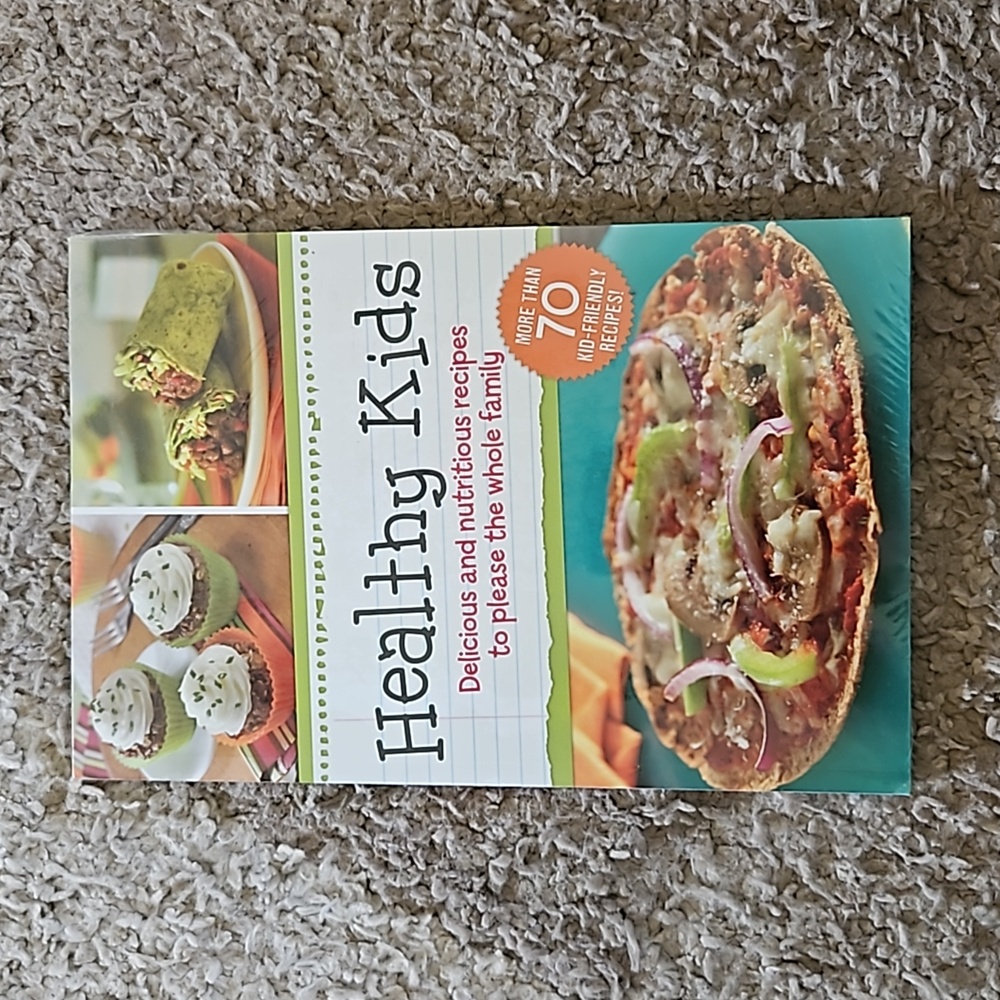 1/$7 or 2/$10 NWT Healthy Kids Cookbook. Kids-Friendly Recipes